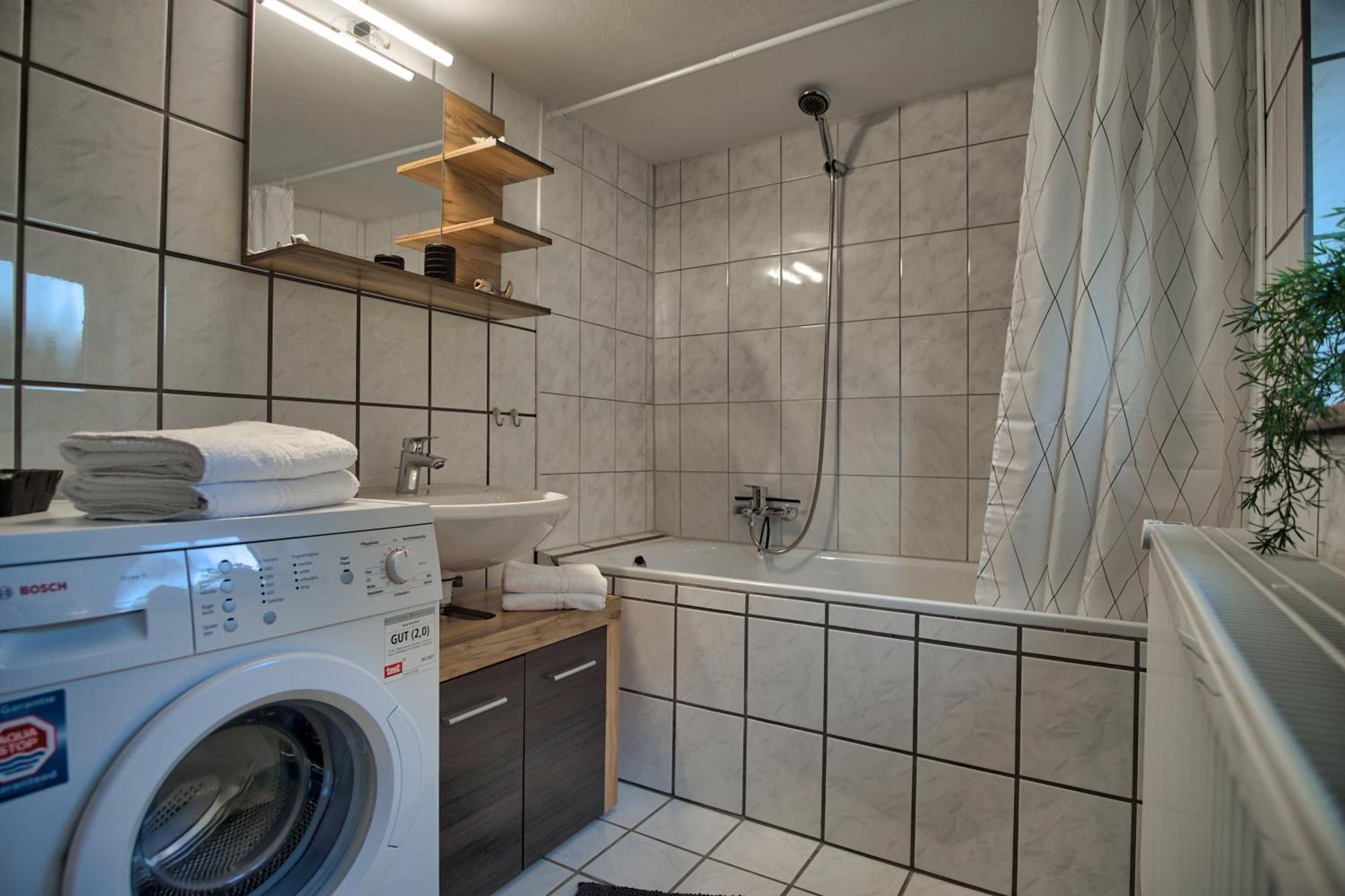 Maisonette privater Zugang Waschmaschine Parkplatz Hagen  Exterior foto